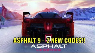 Asphalt 9 - TWO New Redeem Codes 1/14/2024 Nintendo Switch 150 TOKENS 200K CREDITS LTD REDEMPTIONS