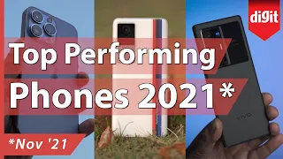 Top 5 phones with best performance (November 2021)