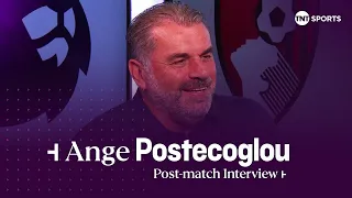 "Introduce yourself first mate." 🤣🤣🤣 The perfect entrance from Ange Postecoglou!