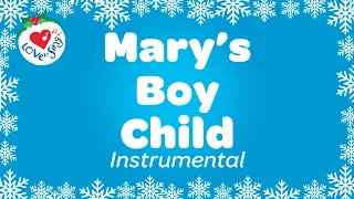 Mary's Boy Child Karaoke 🎄 Instrumental Christmas Song with SING ALONG Words 🎅 2022