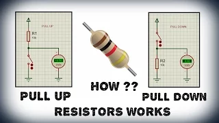 Pull Up and Pull Down Resistors | Basic Electronics | Electronics Tutorial