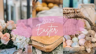 Easter Prep: Part 2! Party Hosting Secrets | Fun Floral Arranging | Egg Dying | Make Ahead Cake