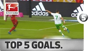 Top 5 Goals - Record Hero Lewandowski and More with Incredible Strikes