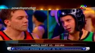COMBATE: Mario Hart y Julian Zucchi Discuten y Pelean 22/05/13