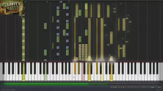 Crazy Piano! Gravity Falls & Weirdmageddon Theme