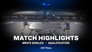 Chua Josh Shao Han vs Akkuzu Can | WTT Star Contender Doha 2021 | MS | Qual