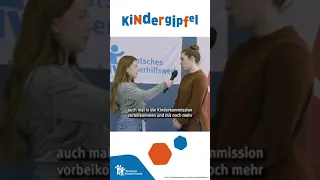 Kindergipfel 2023: Interview mit Emilia Fester