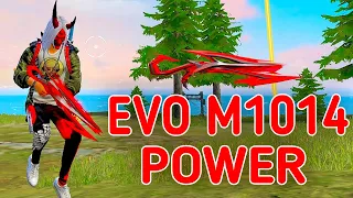 EVO M1014 2.0 POWER🔥 !!! || SOLO VS SQUAD || NEW EVO M1014 IS OVERPOWERED ! SCORPIO LVL8 GAMEPLAY