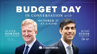 Budget 2021: In-Conversation with Chancellor Rishi Sunak and Chairman Oliver Dowden