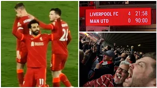 SALAH, DIAZ & MANÉ GOALS BATTER THE MANCS! LIVERPOOL 4-0 MAN UNITED | MATCH VLOG