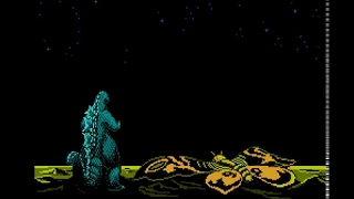 Godzilla: Monster of Monsters! - NES - ending