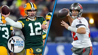 PFT’s Mike Florio on the Possibility of Rodgers to Colts and Brady to 49ers | The Rich Eisen Show