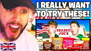 Brit Reacts to Brits go to Trader Joe's for the first time!