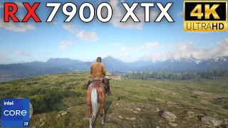 🔴 RX 7900 XTX + i9 13900k | Red Dead Redemption 2 | 4K Ultra Settings