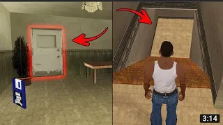 Unlocked Secret Doors in the CJ's House in GTA San Andreas! (Hidden Places)