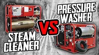 STEAM CLEANING vs PRESSURE WASHING