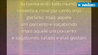 aquele 1% - letra com musica