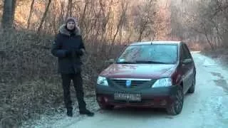 Рено Логан  (Renault Dacia Logan) 1,6 8 v. Практичность нынче в цене. Отзывы владельца.
