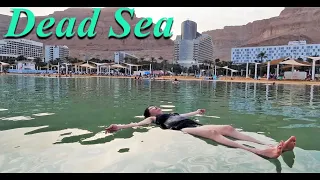 The Beauty of EIN BOKEK DEAD SEA Floating/during covid/ISRAEL