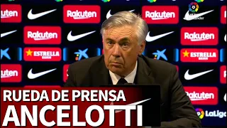 BARCELONA 1 - REAL MADRID 2 | Rueda de prensa de Carlo ANCELOTTI