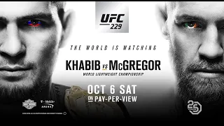 UFC 229 (Conor McGregor VS Khabib Nurmagomedov) 6 October 2018. Full fight