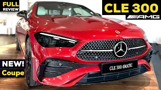 2024 Mercedes CLE 300 Coupe NEW BEST Coupe?! FULL In-Depth Review Exterior Interior MBUX