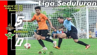 Sandung Riwut vs genio fc (opening lapangan suruh kalang) (5:0)