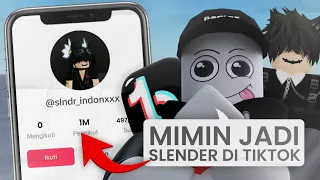 MIMIN COBA JADI SLENDER DI TIKTOK BUAT NIPU BOCIL TIKTOK!!! KIRA KIRA BERHASIL GAK YAA ??