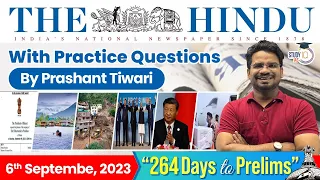 The Hindu Analysis by Prashant Tiwari | 6 September 2023 | Current Affairs Today | StudyIQ