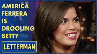 America Ferrera Went From "Ugly Betty" To "Drooling Betty" | Letterman