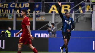 Denzel Dumfries Goal Vs Roma  | Inter Milan - AS Roma 3.1 | Dumfries Goal In SERIE A