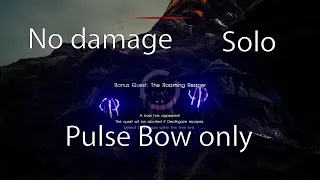 Comrades - Deathgaze solo, no damage, Pulse Bow only