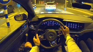 2021 VW POLO GTI 200 PS NIGHT POV CITY DRIVING KAISERSLAUTERN