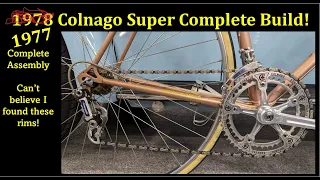 Colnago Super 1978 Build. Part 2 of 2 Complete restoration