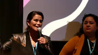 Yellow Rose film director Diane Paragas at CAAMFEST 37. May 11, 2019.