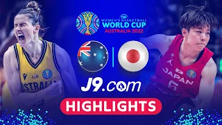 Australia 🇦🇺 - Japan 🇯🇵 | Game Highlights - #FIBAWWC 2022
