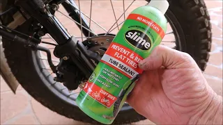 Honda Trail 125 - Slime for Tires  Does It Actually Work? -The Good & Bad News!