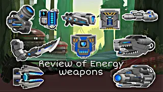 Super Mechs - Review of energy weapons ⚡