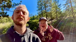 Hanna Flat Camping w/ Camp Host Magic?? (ft. MartyG) | Filet Mińon and Spectacular Red Wine