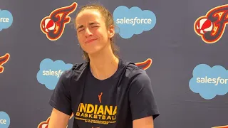 'Indiana is the new Hollywood' Erica Wheeler says; Caitlin Clark's face says it all