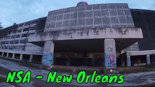 Exploring Abandoned Navy Complex Base NSA - New Orleans, Louisiana