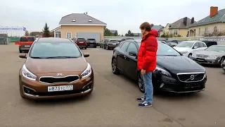 Вместительный универсал. Kia Ceed vs Volvo V40 | Это ваша машина