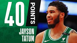 Jayson Tatum LIGHTS IT UP in Road  Victory! ☘️