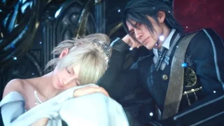 FINAL FANTASY XV - Noctis and Luna Wedding Secret Ending Cutscene