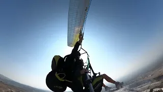 ПОЛЁТ НА ПАРАПЛАНЕ В ТУРЦИИ/paragliding in Turkey #путешествия#полёты