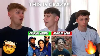 ORIGINAL SAMPLE vs SAMPLED RAP SONGS! (2022) REACTION🔥 | THESE SAMPLES ARE 🔥