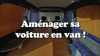 AMENAGER UNE KANGOO EN VAN !