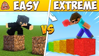 NOOB vs PRO: Mini Games Competition in Minecraft