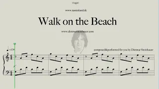 Walk on the Beach  -  Easy Piano  -  Dietmar Steinhauer