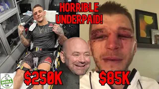 Dustin Poirier Gets Severely Underpaid Against Dan Hooker | Fans OUTRAGED!